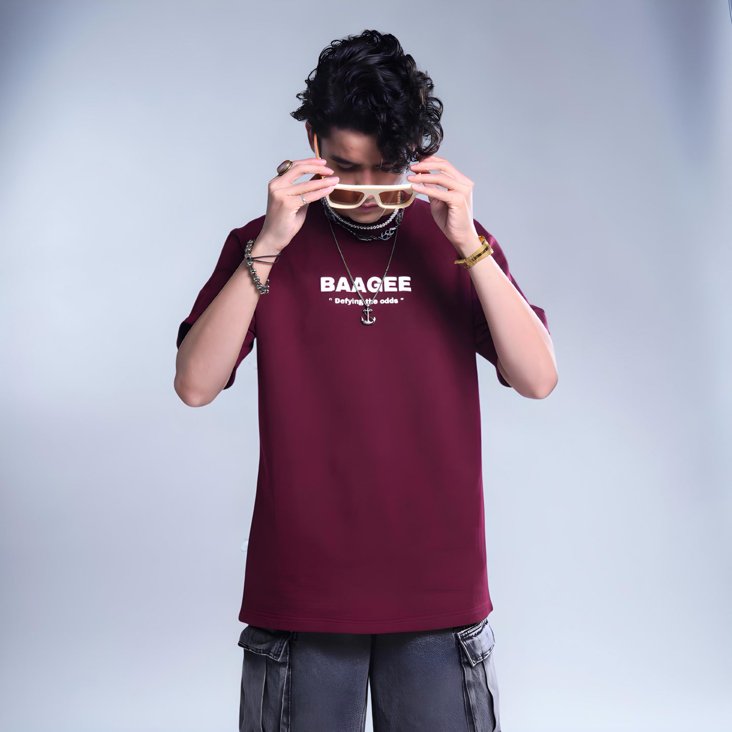 Baagee - Solid - Maroon